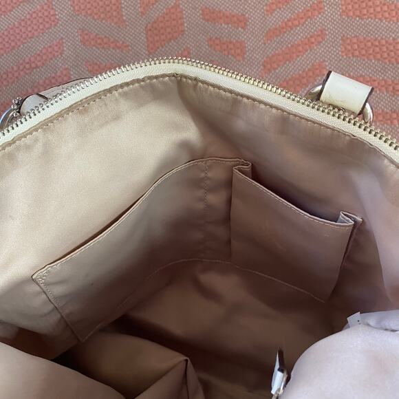 Coach Y2K Daisy Kaleidoscope Print Emma Tote Bag Pink White Large Shoulder Bag - Picture 9 of 16